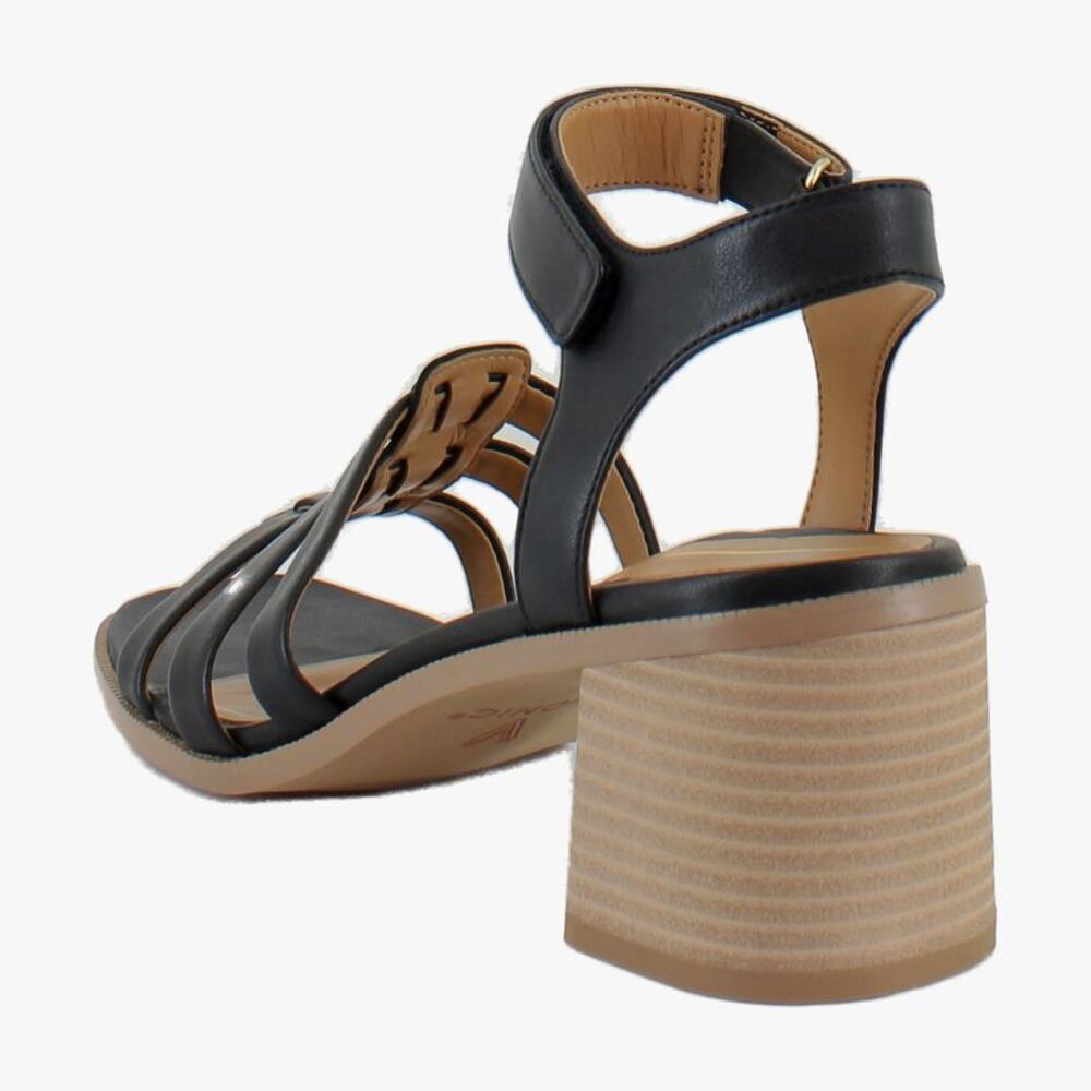 Vionic Maisy Black Leather (Wide) - Picture 5 of 8